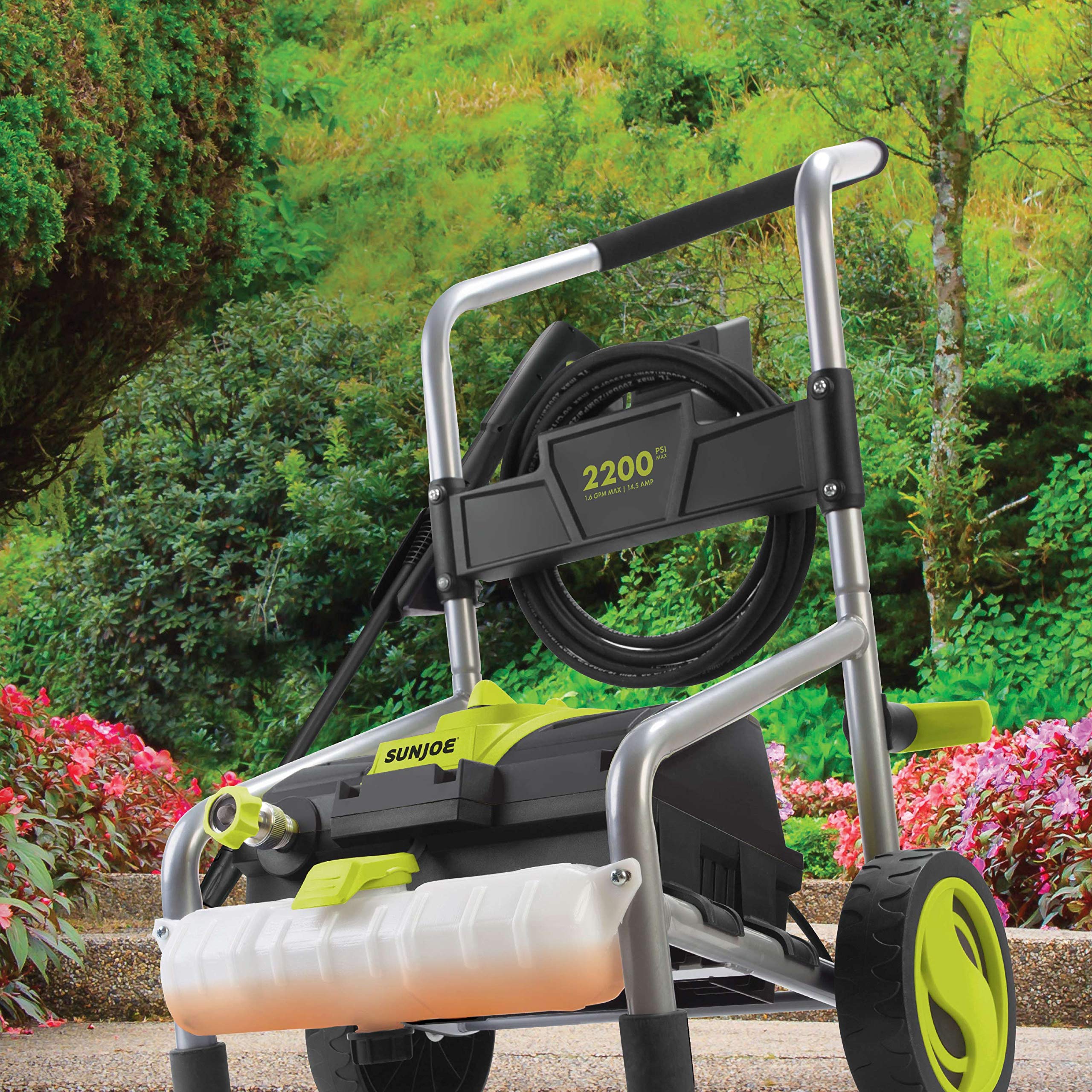 Restored Sun Joe SPX4003 2200-Max PSI 1.6-GPM 14.5-Amp Electric Pressure Washer (Refurbished)