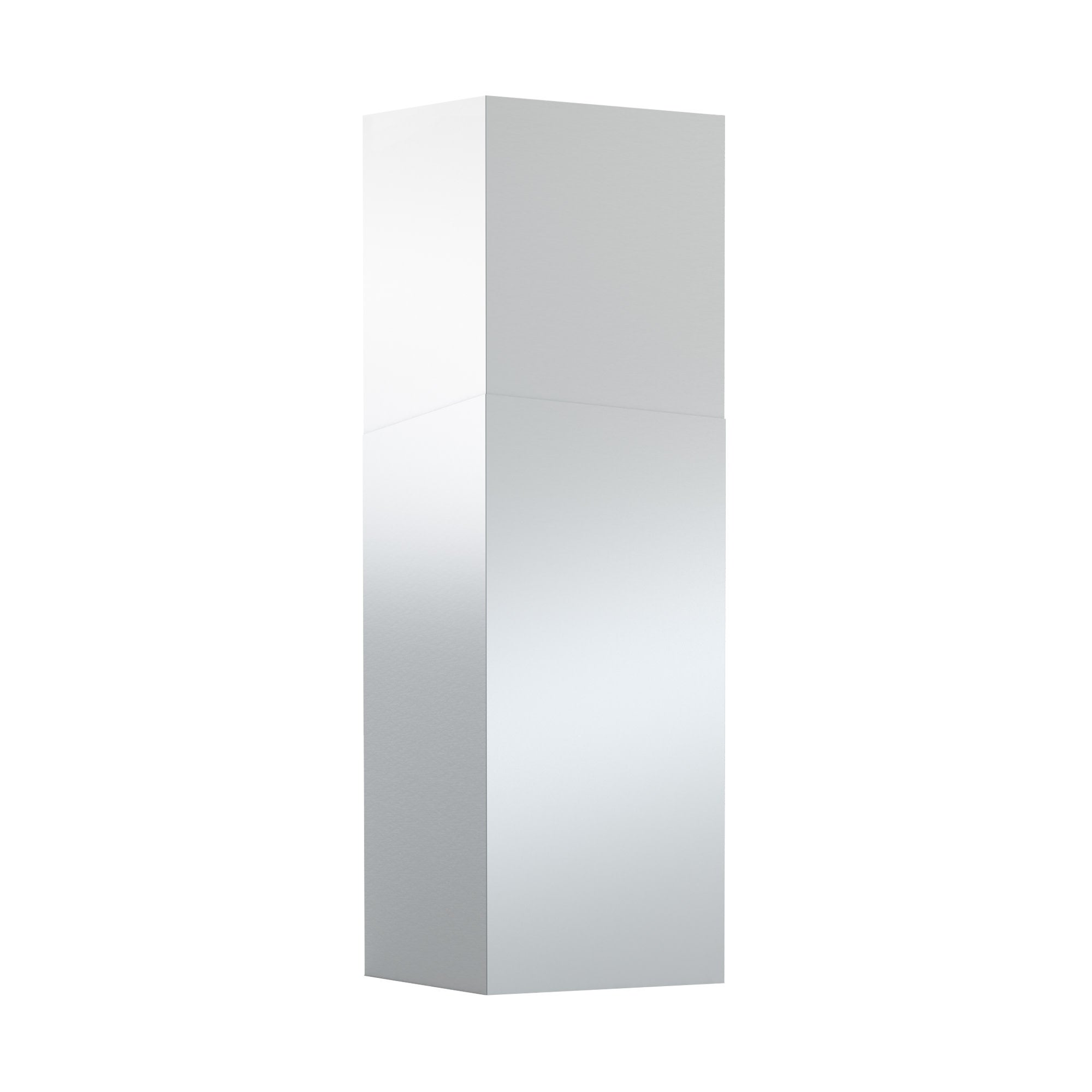 Zephyr Duct Cover Extension for up to 12 ft. Ceilings for the Ombra - Stainless Steel