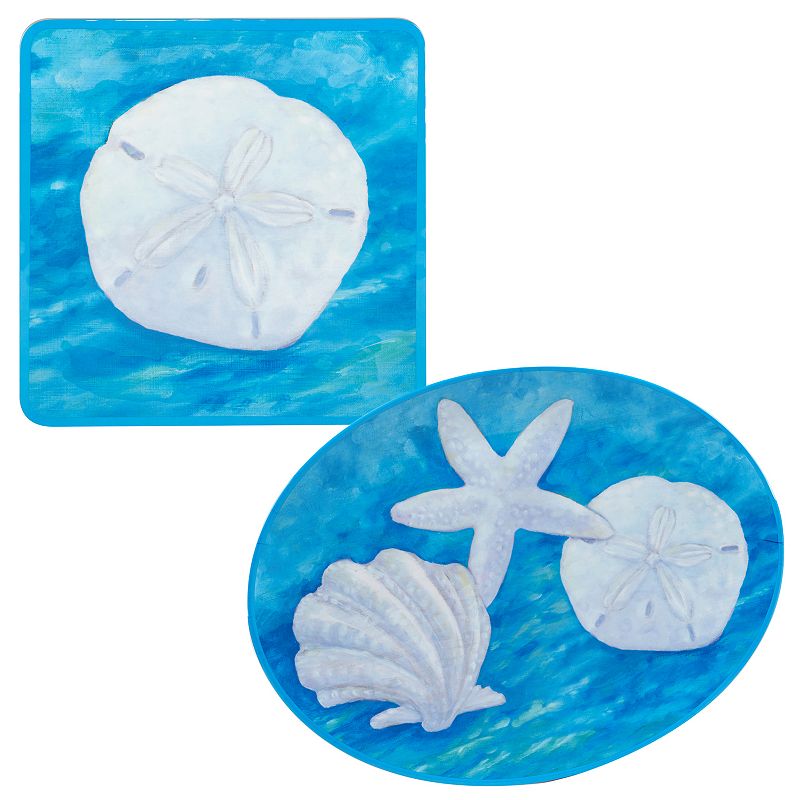 Certified International Ocean Beach 2-pc. Melamine Platter Set