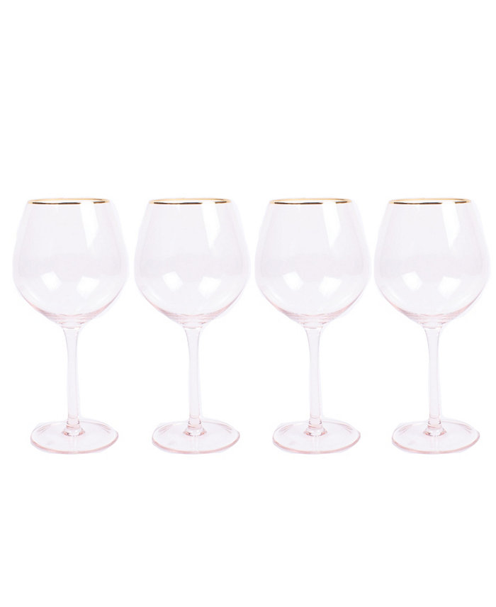 8 Oak Lane Wine Goblets Set of 4