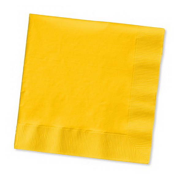 Creative Converting 523269 School Bus Yellow 2 Ply...