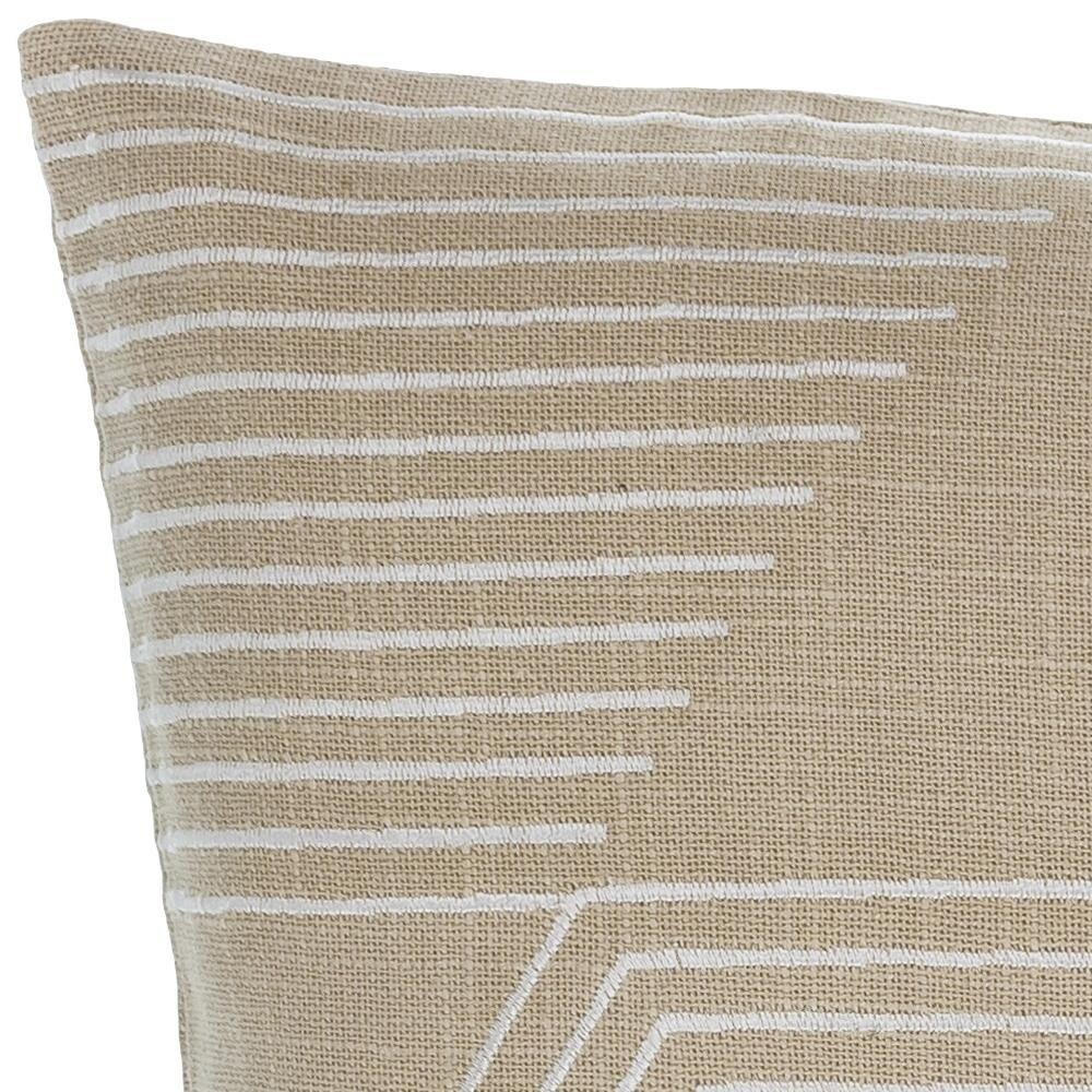 Killian Farmhouse Geometric Accent Pillow