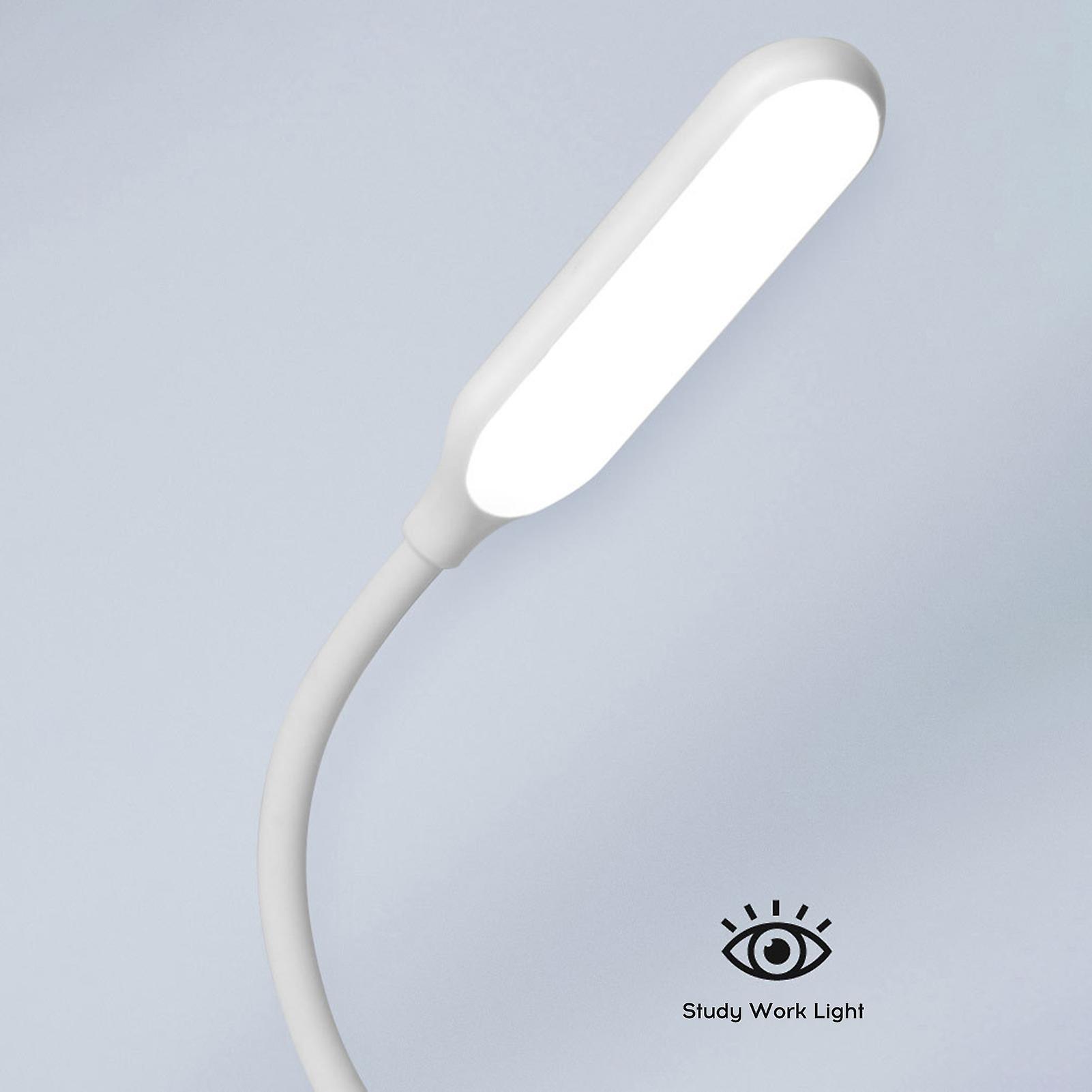 Curved Foot Usb Night Light Touch Stepless Dimming Eye Protection Universal Hose Bedside Reading Lamp Study Work Light No.187874