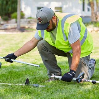 ECHO eFORCE 56V X Series Brushless Cordless Battery Pro Attachment Series String Trimmer with 5.0Ah Battery and Rapid Charger DPAS-2600SBR2