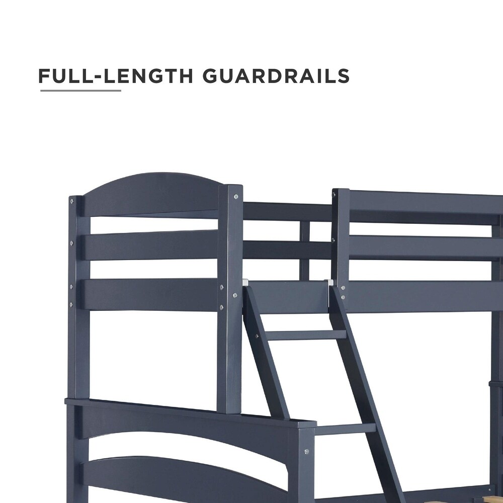 Avenue Greene Randall Kids' Twin over Full Wood Bunk Bed Frame