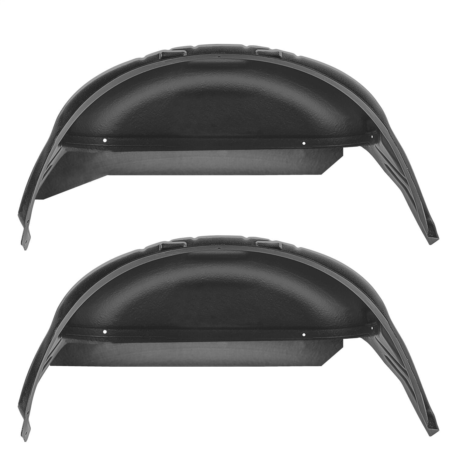 Husky Liners Wheel Well Guards Rear Wheel Well Guards Black Fits 21 Ford F-150