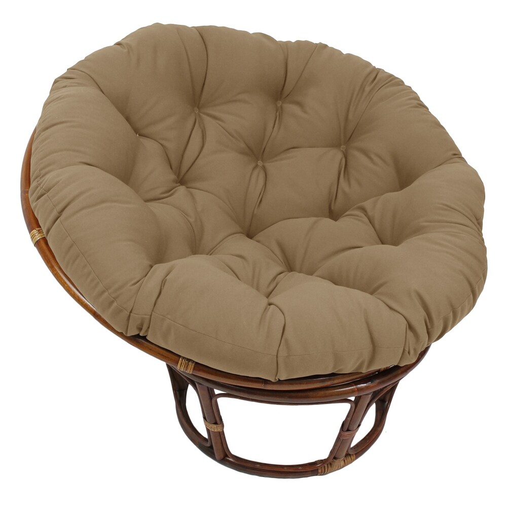 48 inch Solid Twill Papasan Cushion (Cushion Only)