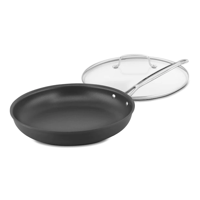 Cuisinart 622-30G 2-Piece Chef's Classic 12-in Aluminum Skillet with Lid(s) Included