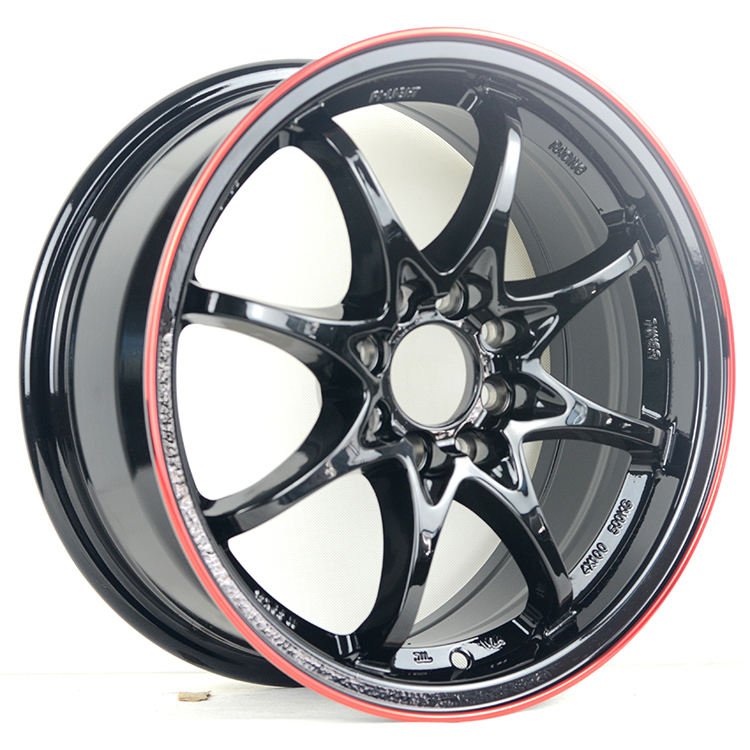 Wheels Manufacturers oy Wheels 802 15X6.5J Wholesale Gloss Black Aluminum oy Rims Wheel Customize Casting