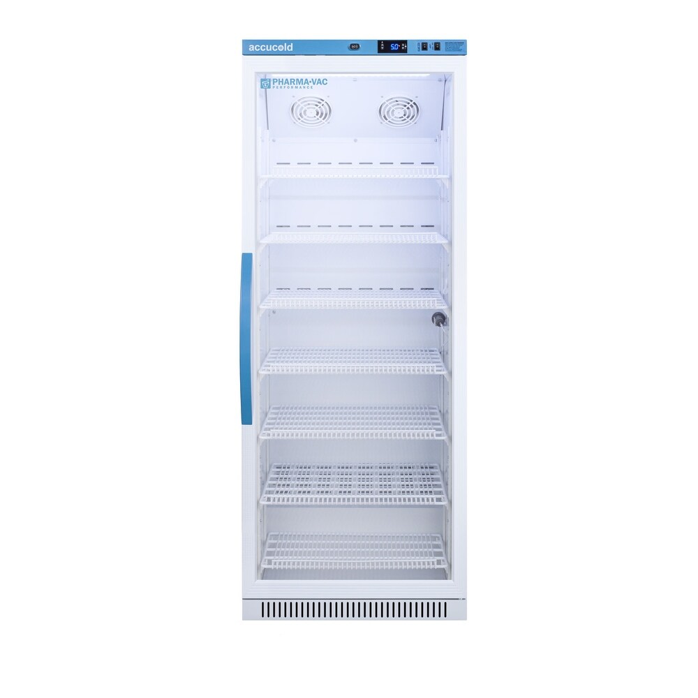 Summit Accucold 24 Inch Wide 12 Cu. Ft. Vaccine Refrigerator with   Glass