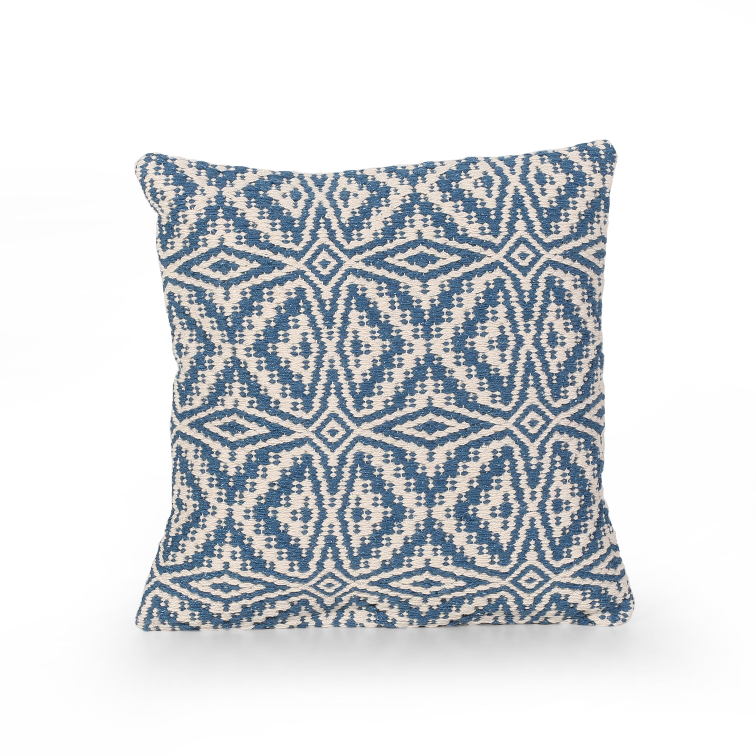 Aabidah Boho Cotton Throw Pillow (Set of 2)