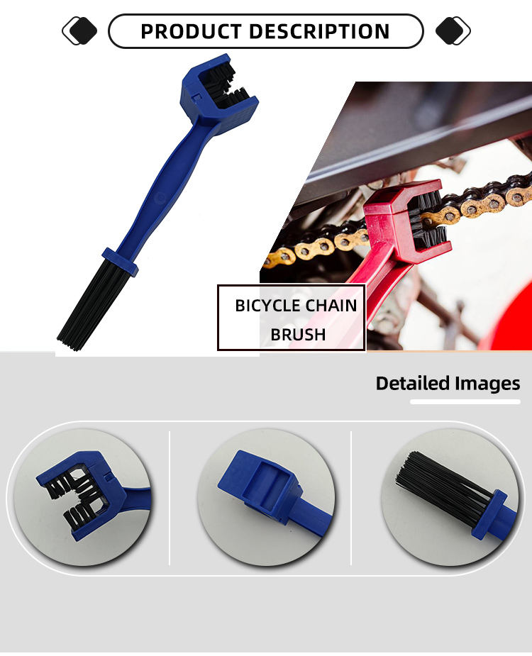 JETSHARK Universal ATV UTV ETC Bike Motorcycle Parts Surrounded Chain Cleaning Brush Washer Cleaner