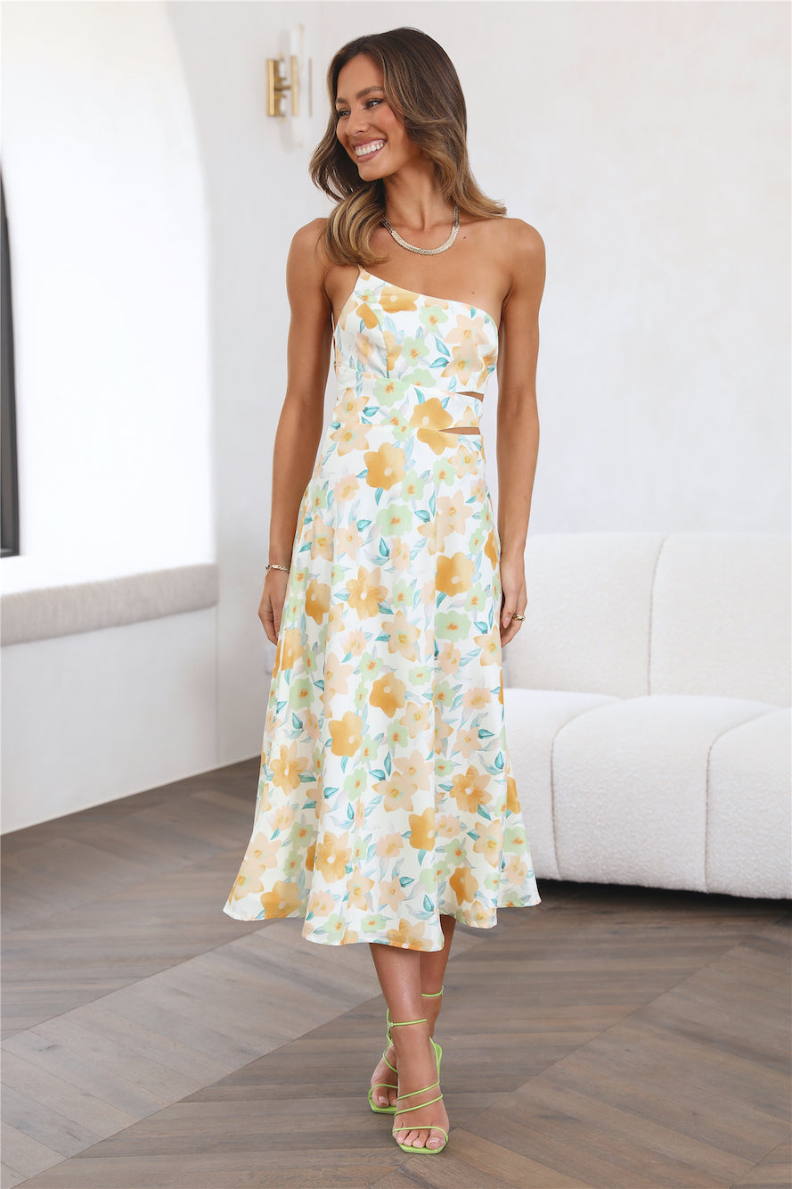 Beach Walks Midi Dress Floral