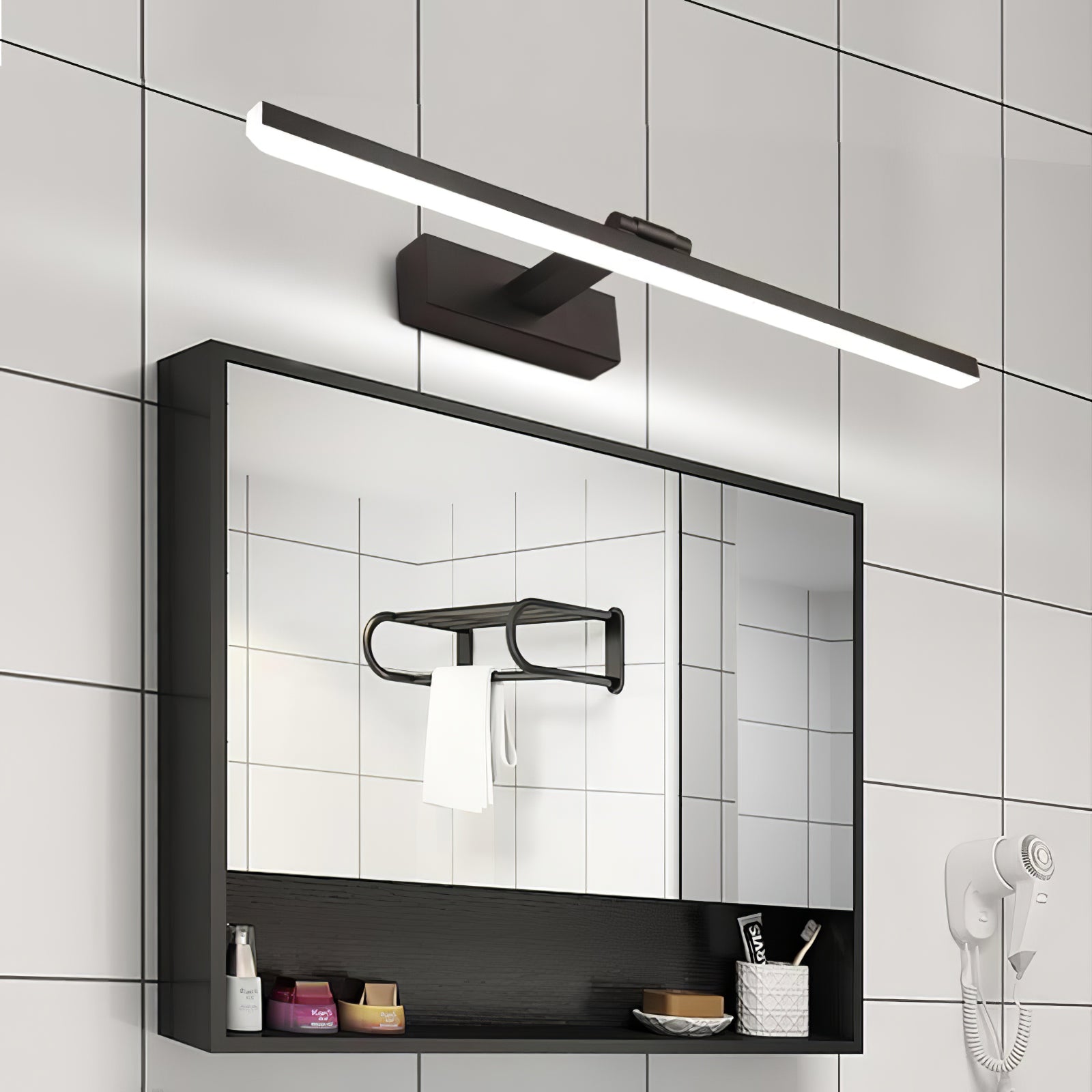 Linear Bathroom Wall Lamp