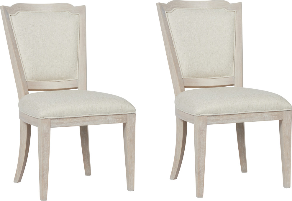 Getaway Upholstered Side Chair  Set of 2   Farmhouse   Dining Chairs   by HedgeApple  Houzz