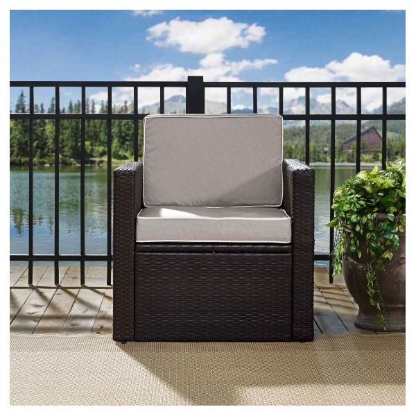 Palm Harbor Outdoor Wicker Armchair