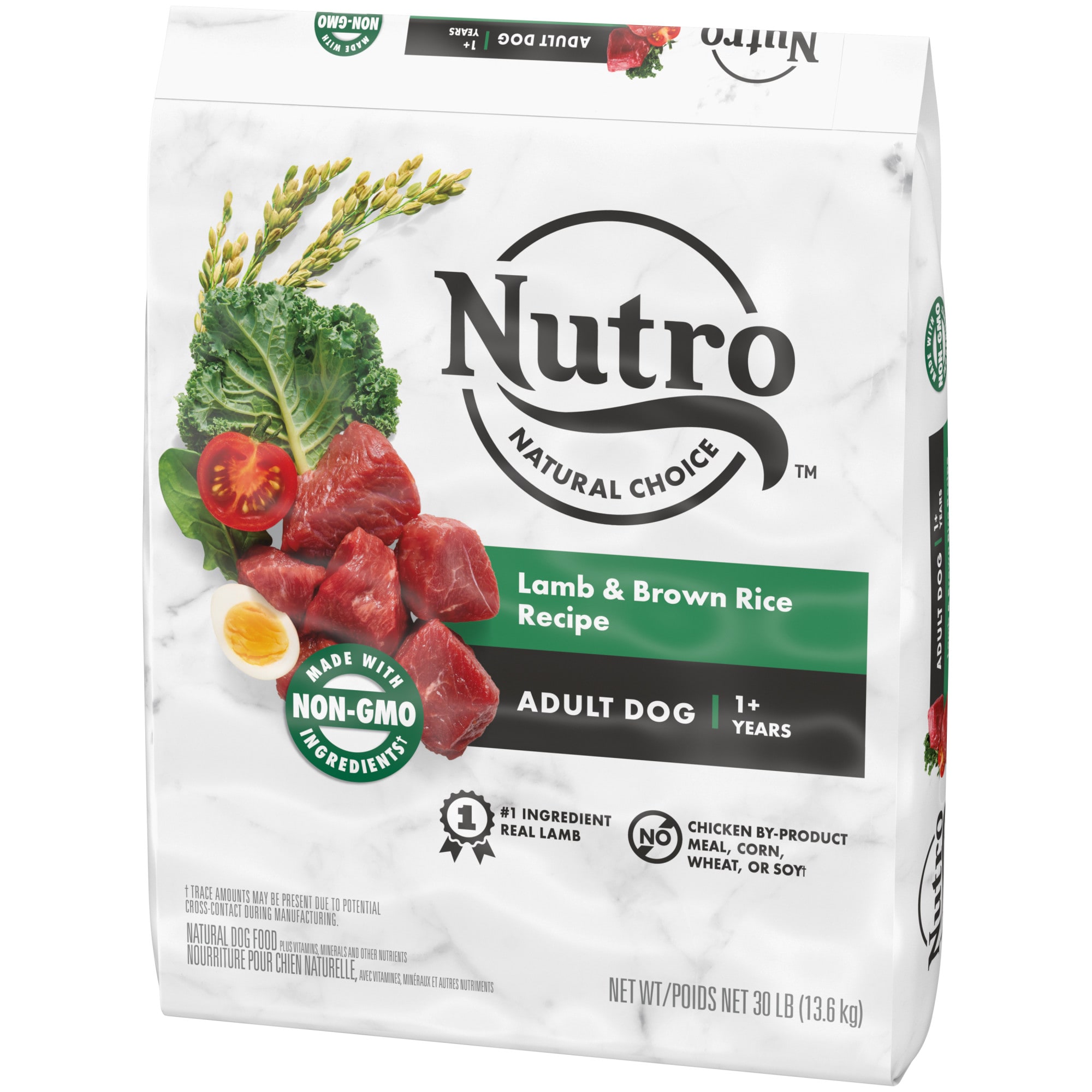 Nutro Natural Choice Lamb  Brown Rice Recipe Adult Dry Dog Food， 40 lbs.