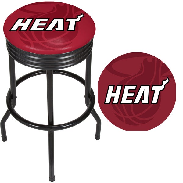 NBA Black Ribbed Bar Stool - Fade