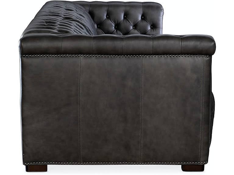 Hooker Furniture Living Room Savion Grandier Power Recliner Sofa With Power Headrest