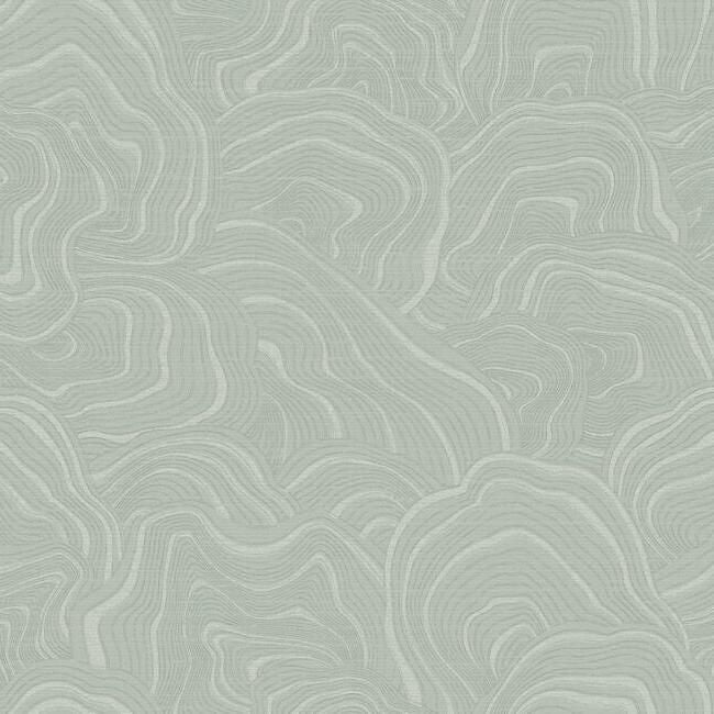 Sample Geodes Wallpaper in Grey from the 24 Karat Collection