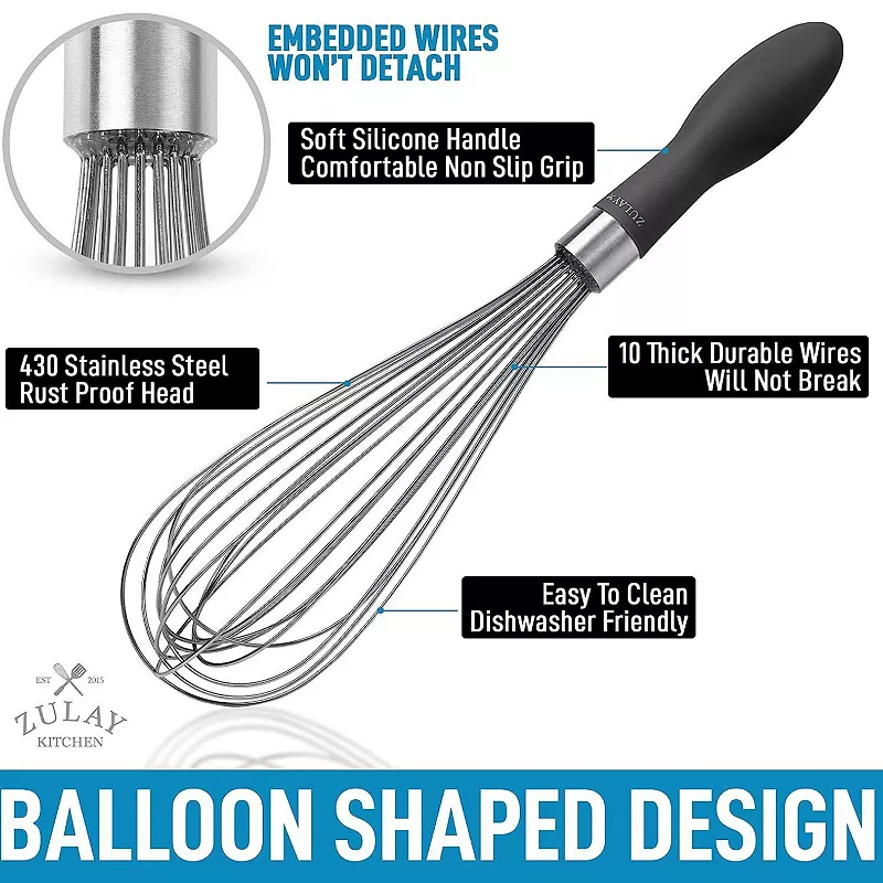 12-Inch Stainless Steel Whisk