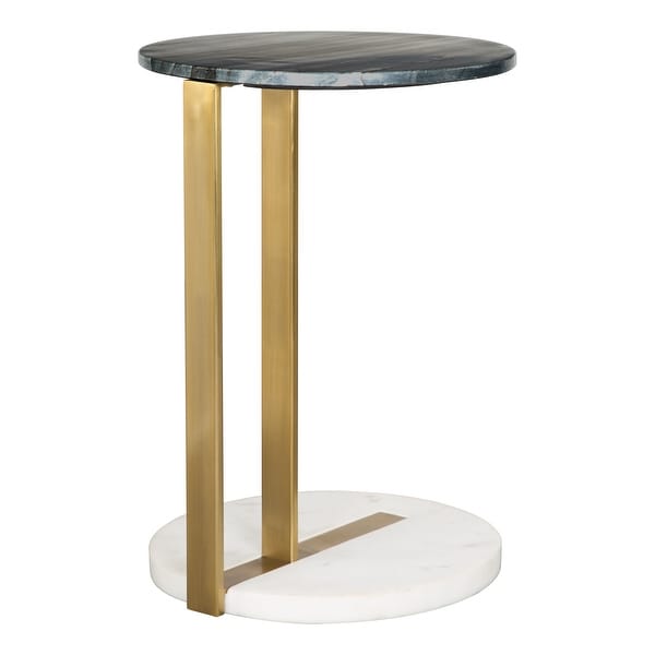 Zenith Marble Side Table Multicolor - 14