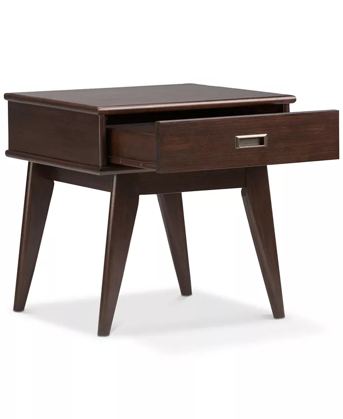 Simpli Home Kentler Mid Century End Table