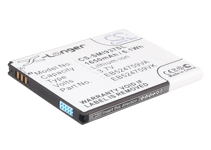 AtampT Focus S Rugby Smart SGHi847 SGHi937 1650mAh Replacement Battery BatteryClerkcom Mobile Phone