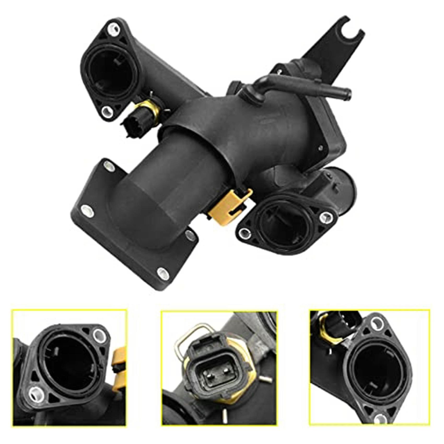 Aj810214 Thermostat Housing Complete Assembly For S-type Xf Xj8 Xk8 Xkr Base 4.2l 5.0l V8