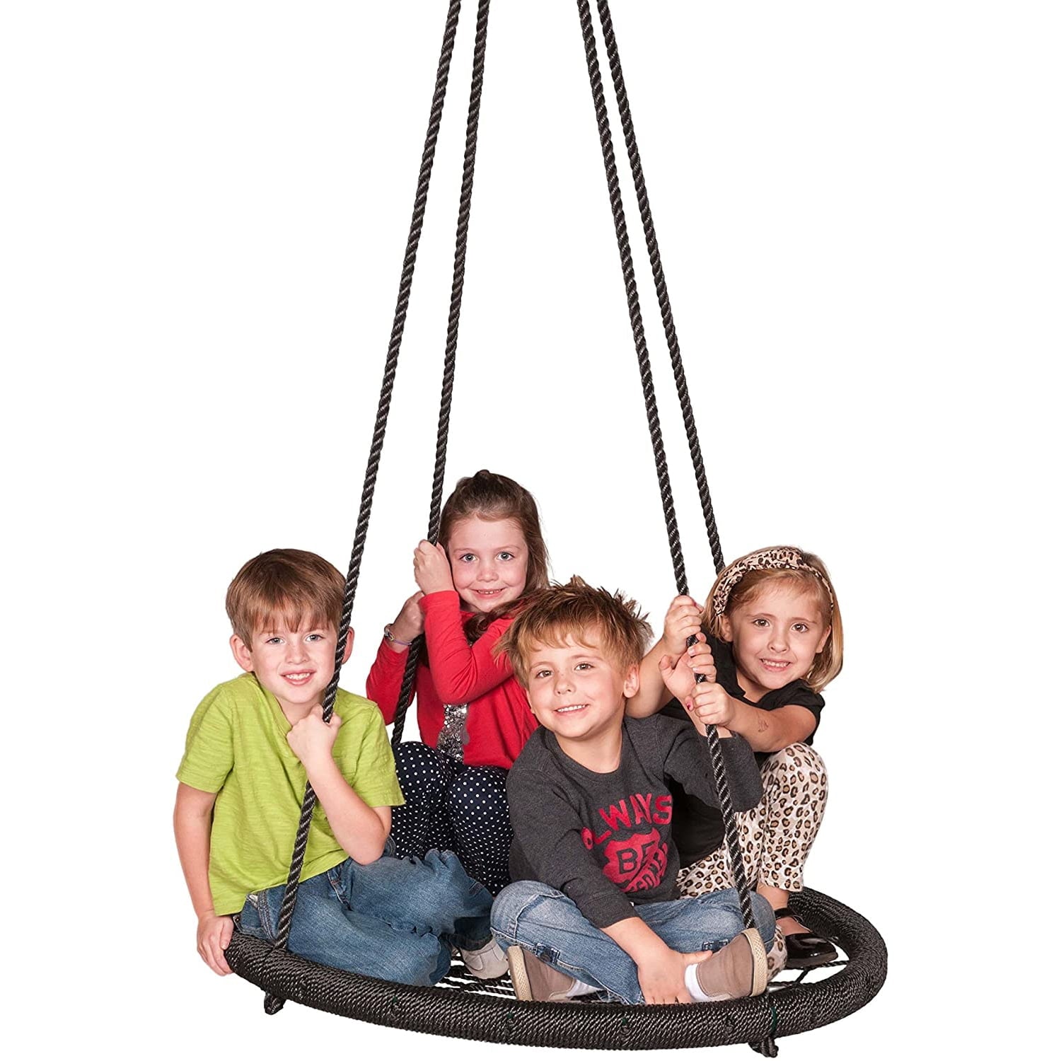 M and M Sales Enterprises Web Riderz Kids Adjustable Hanging Outdoor Rope Swing