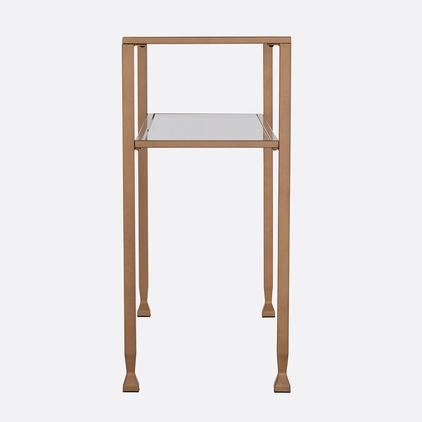 SEI Furniture Price Metal/ Glass Console Table