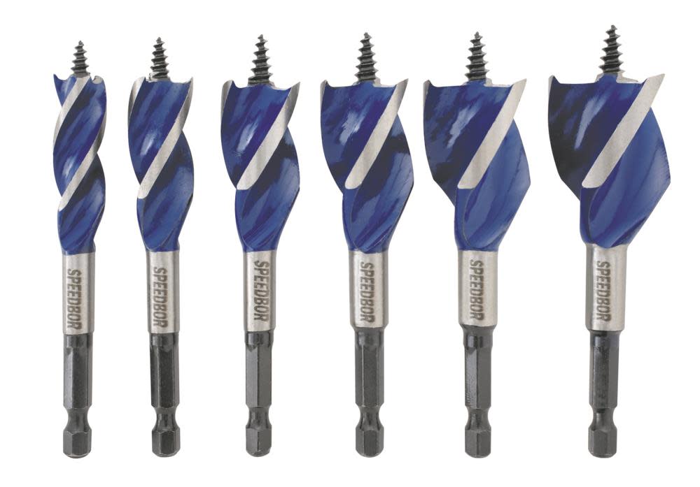 IRWIN 4 Drill Bit Set 6pc