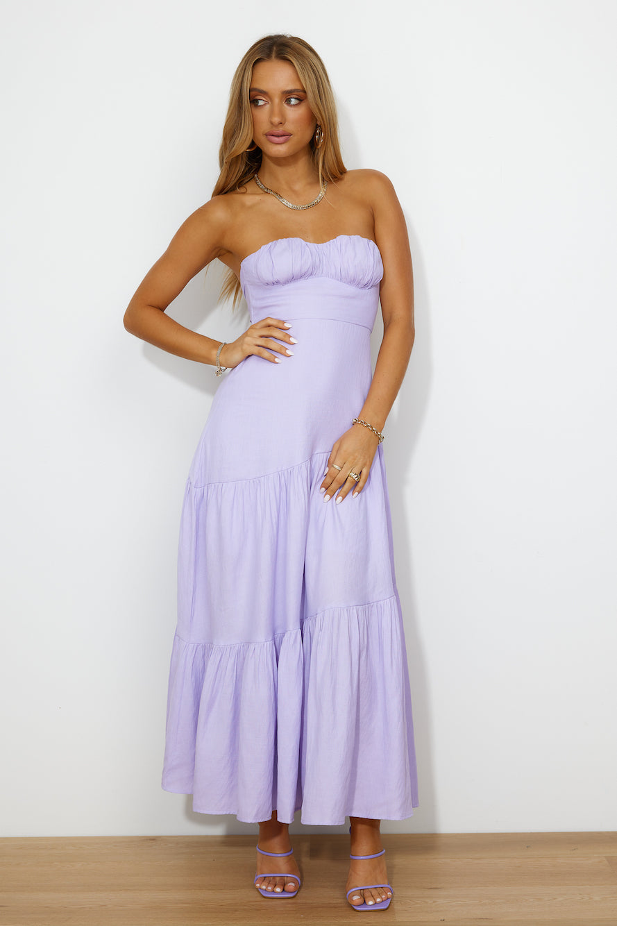 Daydream Look Maxi Dress Lilac