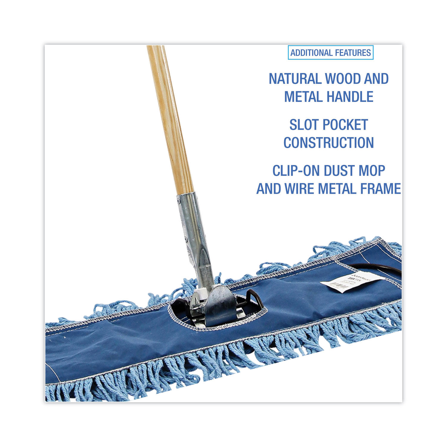 Dry Mopping Kit by Boardwalkandreg; BWKHL245BSPC