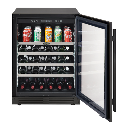 Marathon MBWC56BLS 24quot Black Steel Single Zone Beverage Centre