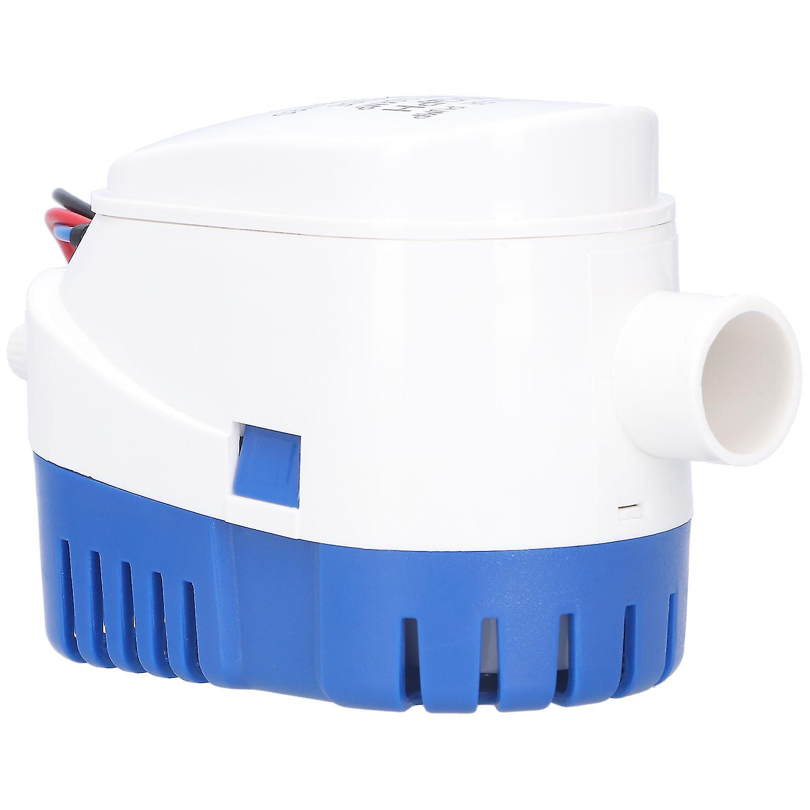 Bilge Submersible Pump Electric Automatic Water ABS Accessory for Drainage Boat PowerDC24V 1100GPH