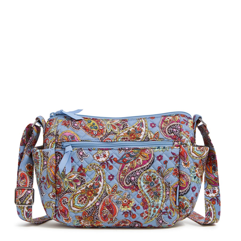 Vera Bradley  On the Go Crossbody Bag in Provence Paisley