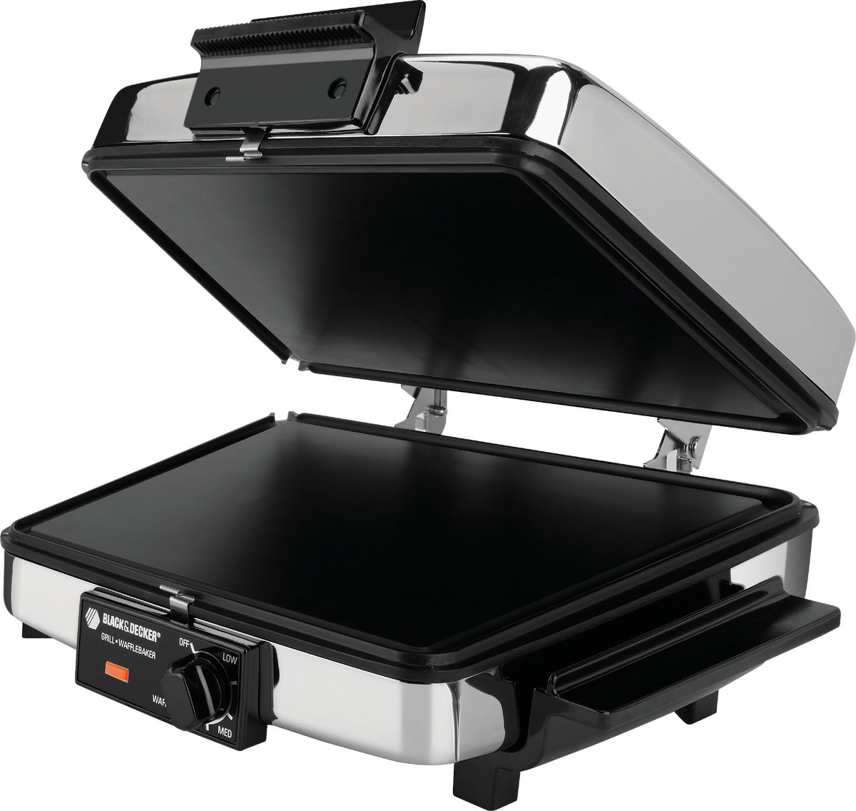 Blackamp Decker 3-In-1 Electric Grill - Griddle - Waffle Maker