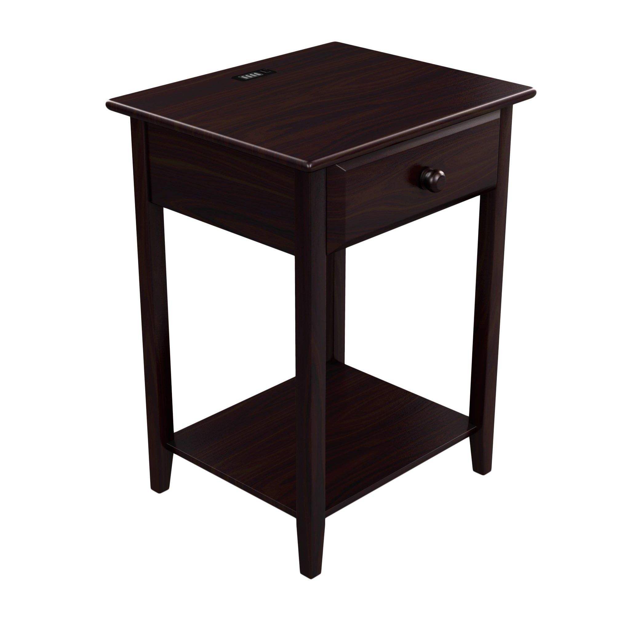 Stony Edge Quality Furniture Espresso Night Stand