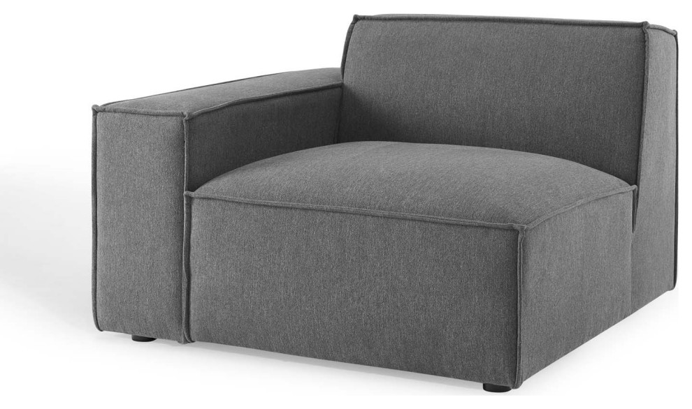 Modular Sofa  Charcoal Fabric  Modern  Lounge Cafe Hotel Hospitality   Scandinavian   Sofas   by House Bound  Houzz