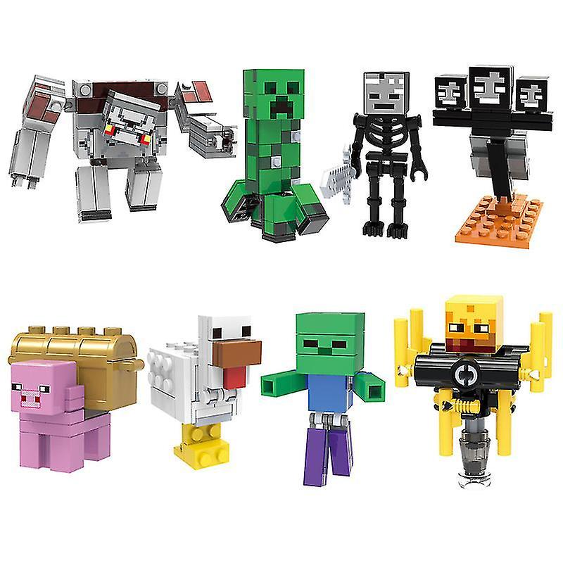 8pcs Figures Set Action Figure Minifigures Kids Toys Birthday Party Gifts Display Toy For Adults And Children Boys Girls