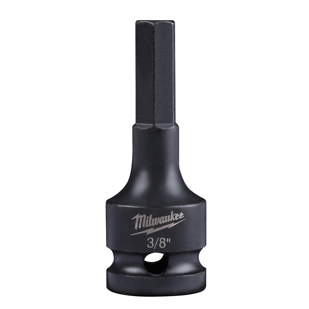 Milwaukee SHOCKWAVE Lineman's 1/2 in. Drive 3/8 in. Hex Bit Socket 49-66-5142 from Milwaukee