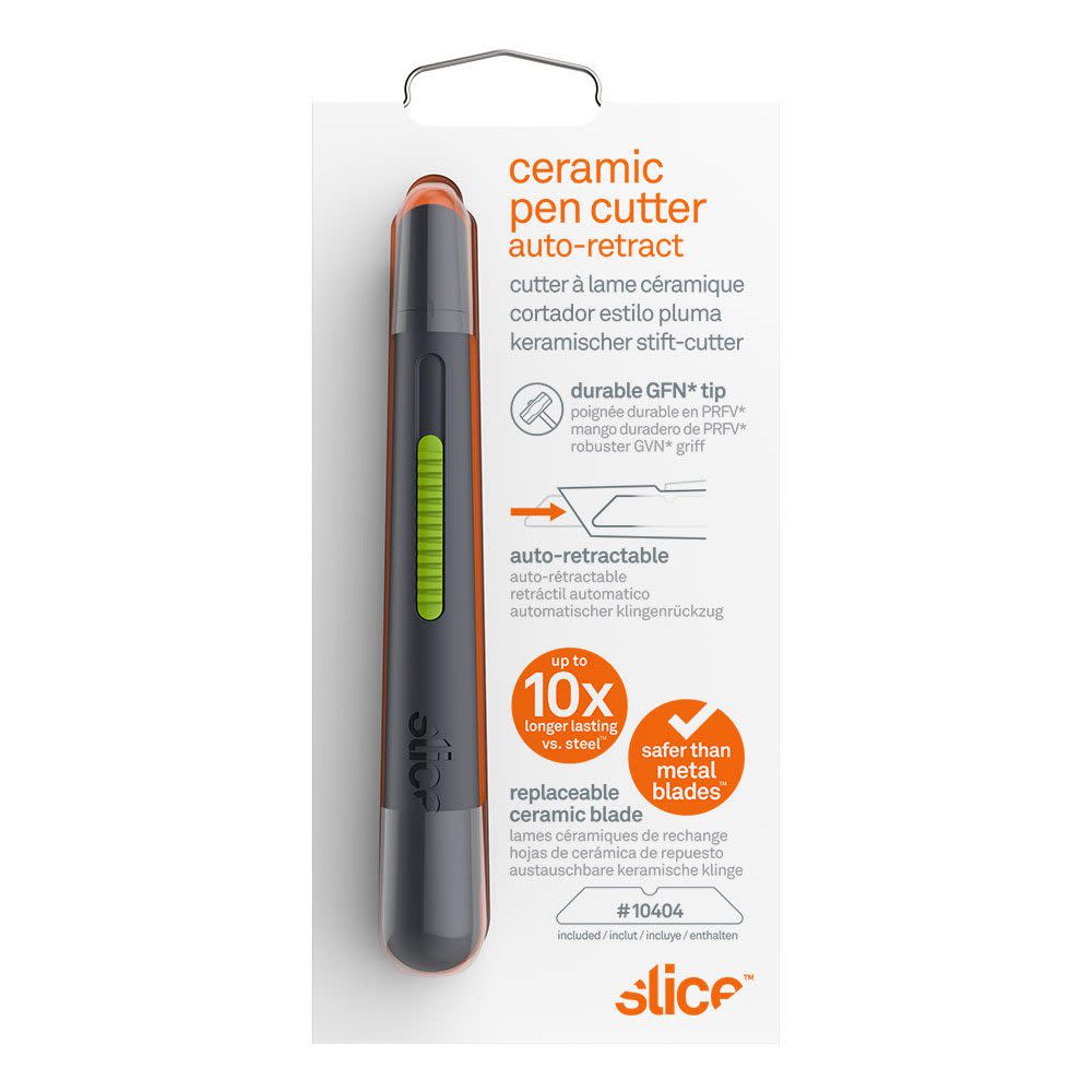 Slice Pen Cutter Auto Retractable Zirconium Oxide Blade