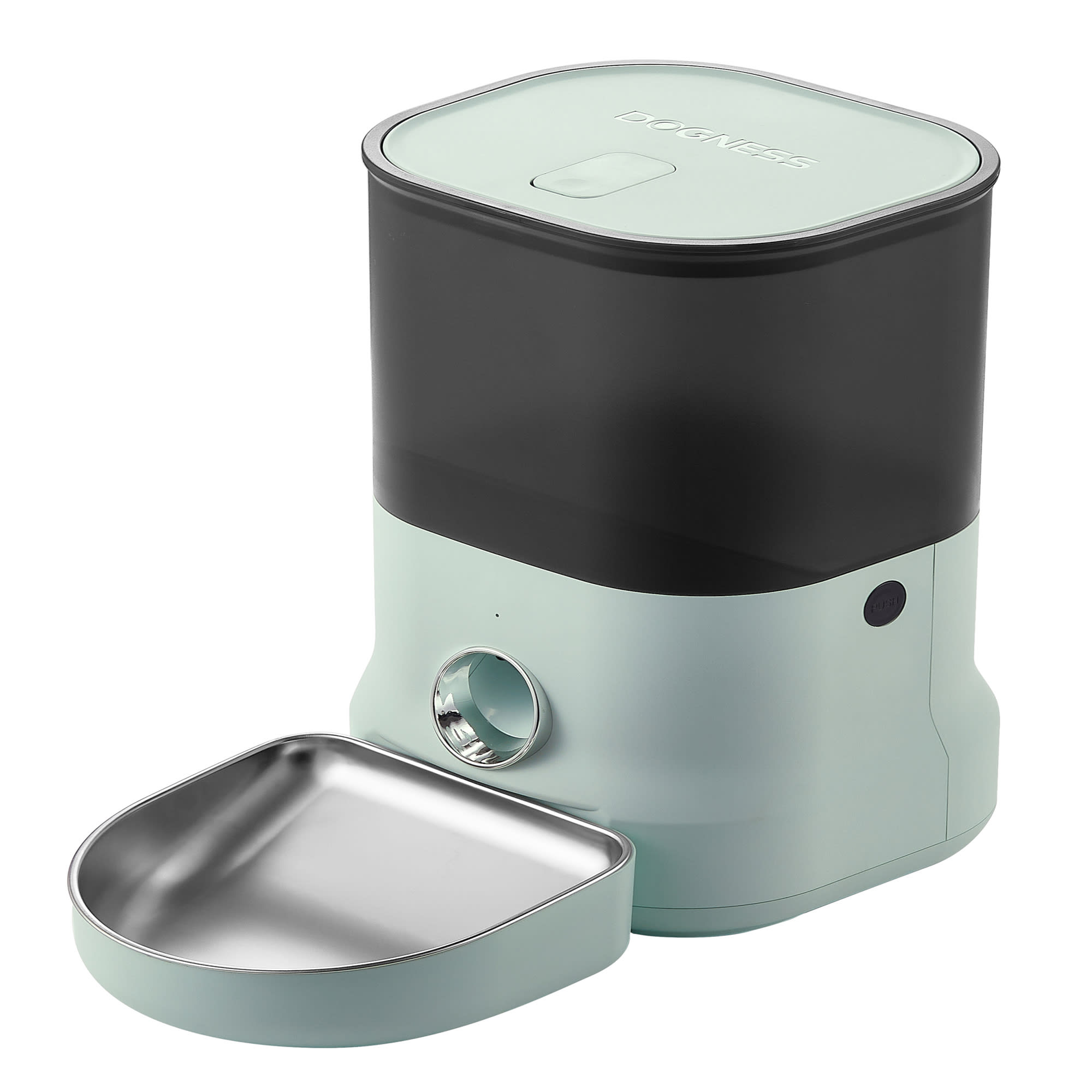 Dogness Green Cube Programmable Feeder， 4 Liters