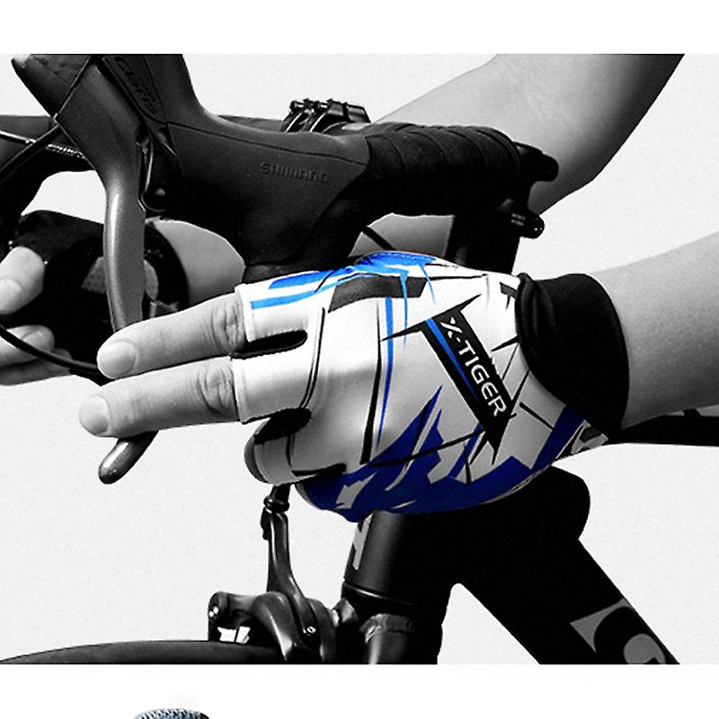 2pcs Cycling Gloves Men's And Women's Mountain Bikes