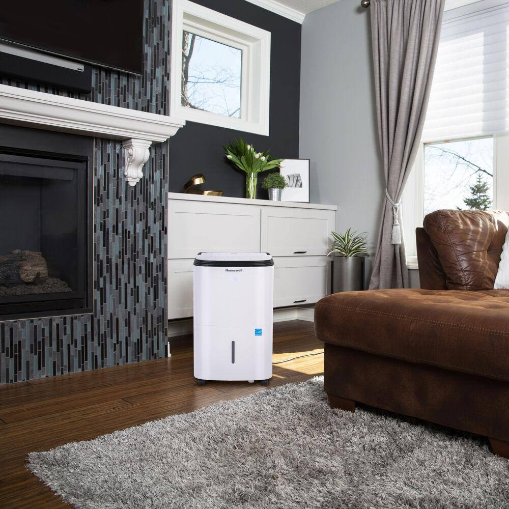 Honeywell Smart WiFi Energy Star Dehumidifier for Basements  Small Rooms Up to 1000 sq ft. with Alexa Voice Control TP30AWKN