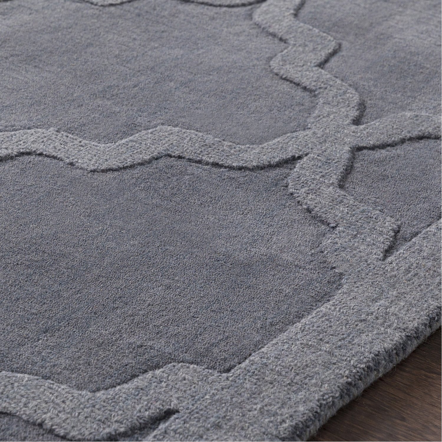 Central Park Rug in Medium Gray