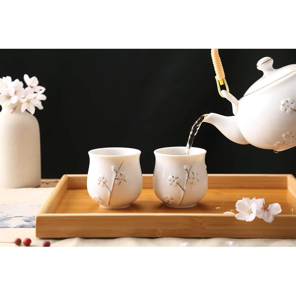 Beautiful Asian Porcelain Tea Set