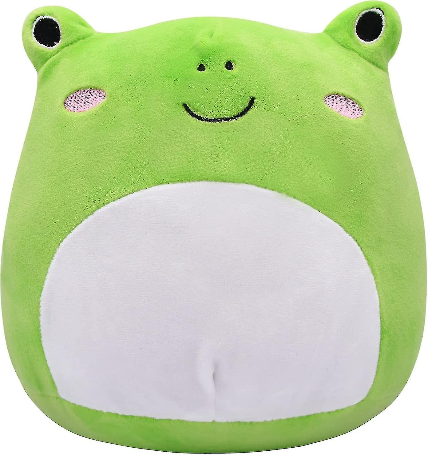 Frog Plush Pillow Toy， Cute Stuffed Animal Frog Plush Pillow Big Eyes Frog Toy， Soft Stuffed Frog Do