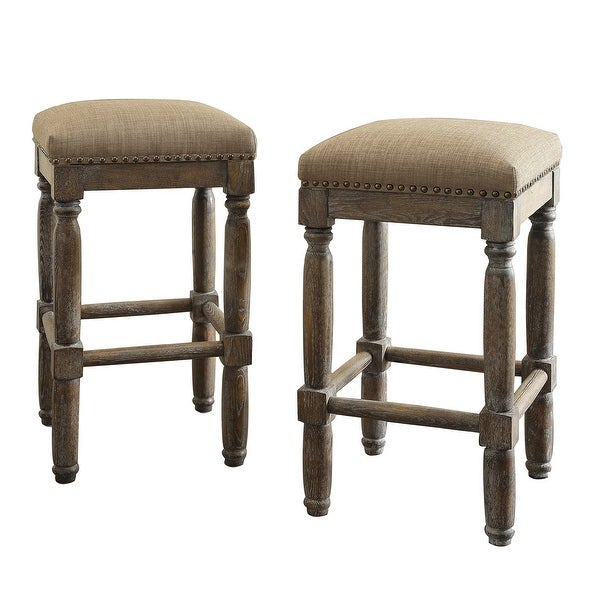 Madison Park Kagen San Stool (Set of 2)